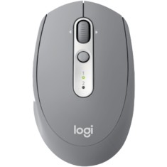 Mouse Wireless Bluetooth M585 Multi-Device, 1.000 DPI, LED, Receptor USB Logitech Unifying, 7 Butoane, Gri foto