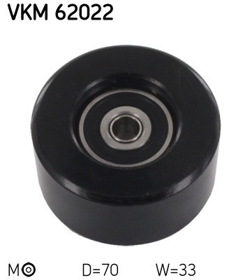 SKF VKM 62022 rola intinzator,curea transmisie foto