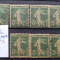 1907 Franta semanat.Y.T.137d -7 val.-MH