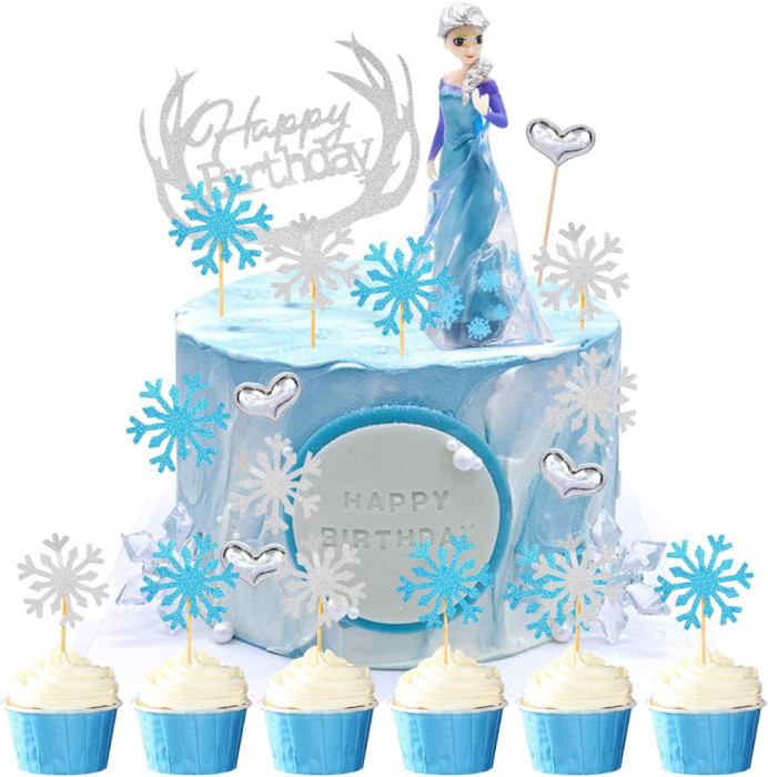 Ce Decoration Set figurine prințesă Set mini figurine Accesorii pentru petreceri