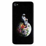 Husa silicon pentru Apple Iphone 4 / 4S, Astronaut