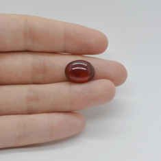 Cabochon granat hessonit 15x11x5mm c120