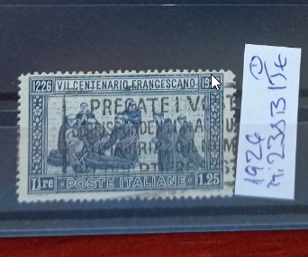 TS21 - Timbre serie Italia 1926 M 238B foto