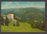 CPIB 24722 CARTE POSTALA - SINAIA. HOTEL ALPIN (COTA 1400), CIRCULATA, 1969, STAMPILE, TIMBRU, KRUGER