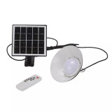 Aplica cu bec LED VR8620, panou solar si telecomanda, 20W