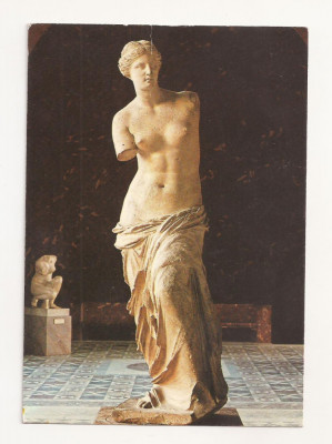 FA34-Carte Postala- FRANTA - Paris, Venus de Milo, Musee du Louvre, necirculata foto