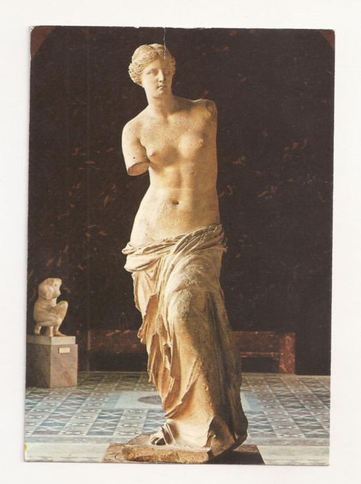 FA34-Carte Postala- FRANTA - Paris, Venus de Milo, Musee du Louvre, necirculata