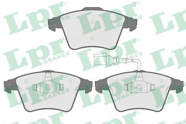 Set placute frana,frana disc VW TRANSPORTER V platou / sasiu (7JD, 7JE, 7JL, 7JY, 7JZ, 7FD) (2003 - 2016) LPR 05P1536