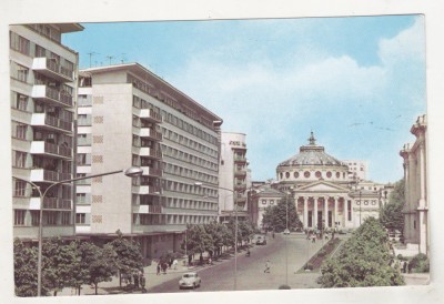 bnk cp Bucuresti - Vedere spre Ateneul RPR - uzata foto