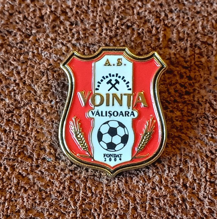Insigna fotbal - AS &quot;VOINTA&quot; VALISOARA