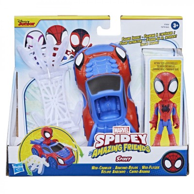 Spidey prietenii extraordinari set masinuta si figurina si accesoriu spidey foto