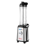 Blender pentru smoothie Zilan ZLN0504, 350 W, 600 ml, inox, 3 recipiente, Zilan Floria