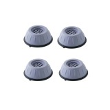 SMARTECH Set 4 picioruse, anti-zgomot si antiderapante, suporti amortizare vibratii masina de spalat, amortizoare uscator de rufe, frigider
