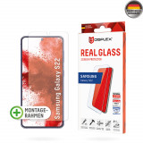 Folie pentru Samsung Galaxy S22 5G, Displex Real Glass 2D, Clear