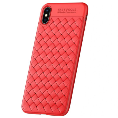 Husa iPhone XS Max Woven Textue, Usams Rosie foto