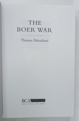 THE BOER WAR by THOMAS PAKENHAM , 1999 foto