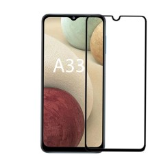 Folie sticla securizata pentru samsung galaxy a33 5g, pro iao3, acopera tot ecranul, full glue cu lipire completa, 9h, 3d,htpmag, negru foto