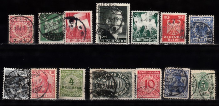 A7 T4 83 - Timbre foarte vechi - Germania