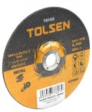 Disc de taiere cu centru coborat metal, 115x3x22 mm, Tolsen