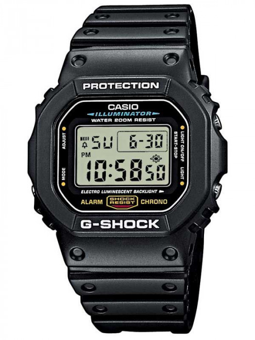 Ceas Barbati, Casio G-Shock, The Origin DW-5600E-1VER - Marime universala