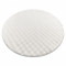 Covor BUBBLE cerc albe 11 IMITARE BLANA DE IEPURE 3D structural, cerc 160 cm