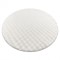 Covor BUBBLE cerc albe 11 IMITARE BLANĂ DE IEPURE 3D structural, cerc 120 cm
