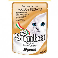 SIMBA PLIC PISICA PUI/FICAT 100 GR foto