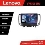 Navigatie Infiniti G35 G37 2006-2013 Android radio gps internet 8 core QLED 2K 12+256 360 Lenovo