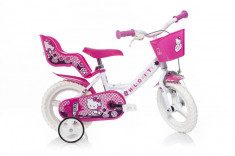 DINO BIKES Bicicleta copii 12&amp;#039;&amp;#039; Hello Kitty foto