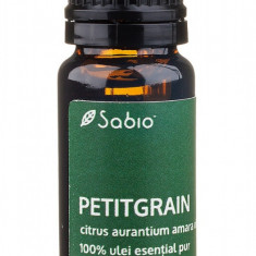 Ulei esential pur Petitgrain (citrus aurantium amara), 10ml, Sabio