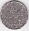 Moneda Romania 50 Lei 1937 Argint Carol II Numismatica
