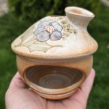 SUPORT VINTAGE LUM&Acirc;NĂRI/ ARZATOR ULEIURI ESENȚIALE DIN CERAMICA PROVENCE FRANȚA