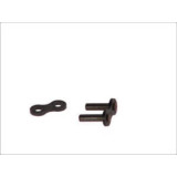 Connecting link type 428 NZ3, tip prindere: pin, standard, etanșare: non-o-ring, negru