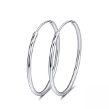 Cumpara ieftin Cercei rotunzi argint 925, JW1785, model elegant, placati cu rodiu