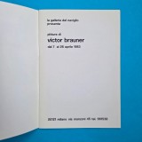 Victor Brauner la Galleria del Naviglio Milano 1983 catalog album arta expozitie carte