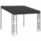 Pavilion de perete, antracit, 3 x 3 x 2,5 m