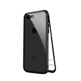 Husa Samsung Galaxy S8 Magnetica 360 grade Negru, cu spate de sticla securizata premium