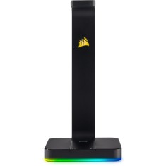 Casti Gaming Head-band CORSAIR ST100 RGB Premium, Wired, Negru