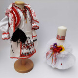 Cumpara ieftin Set Botez Traditional - Marina 4 - 2 piese Botez Traditional : costumas si lumanare