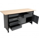 Cumpara ieftin Banc de lucru pentru atelier Vorel 58456, dimensiune 1700x600x840 mm