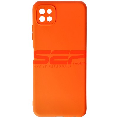 Toc silicon High Copy Samsung Galaxy A22 5G Pumpkin foto