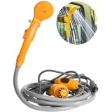 Cumpara ieftin Dus portabil camping, QttvbTna, 36W, 30x17x9cm, portocaliu