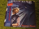 Vinil LP # &quot;Japan Press&quot; Martin Briley &ndash; Dangerous Moments (NM)