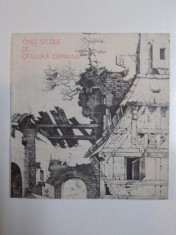 CINCI SECOLE DE GRAVURA GERMANA 1500 - 1925 , MARTIE - APRILIE 1984 foto