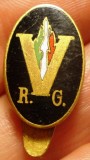 I.922 INSIGNA ITALIA V R. G. MISCAREA SOCIALA ITALIANA MSI