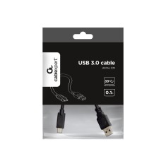 Gembird Cablu de Date Incarcare Gembird pentru Smartphone USB 3.0 (T) la USB 3.1 Type-C (T) 36W 1M Negru (CCP-USB3-AMCM-1M)
