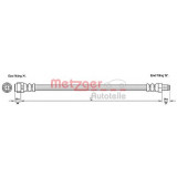 Conducta / cablu frana MERCEDES VANEO (414) (2002 - 2005) METZGER 4110274