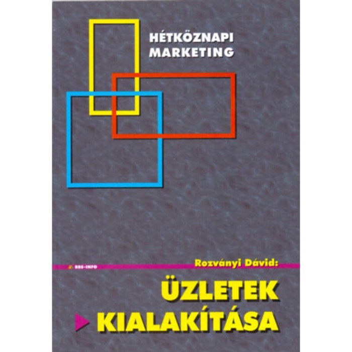 &Uuml;zletek kialak&iacute;t&aacute;sa - Rozv&aacute;nyi D&aacute;vid