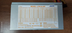 Sursa PC 460W Model: LPK19-30P, 6 pini placa video foto