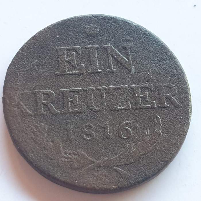 Austria 1 kreuzer 1816